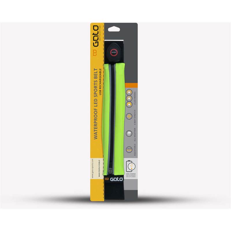 Gato Sports Waterproof LED Running Belt-4