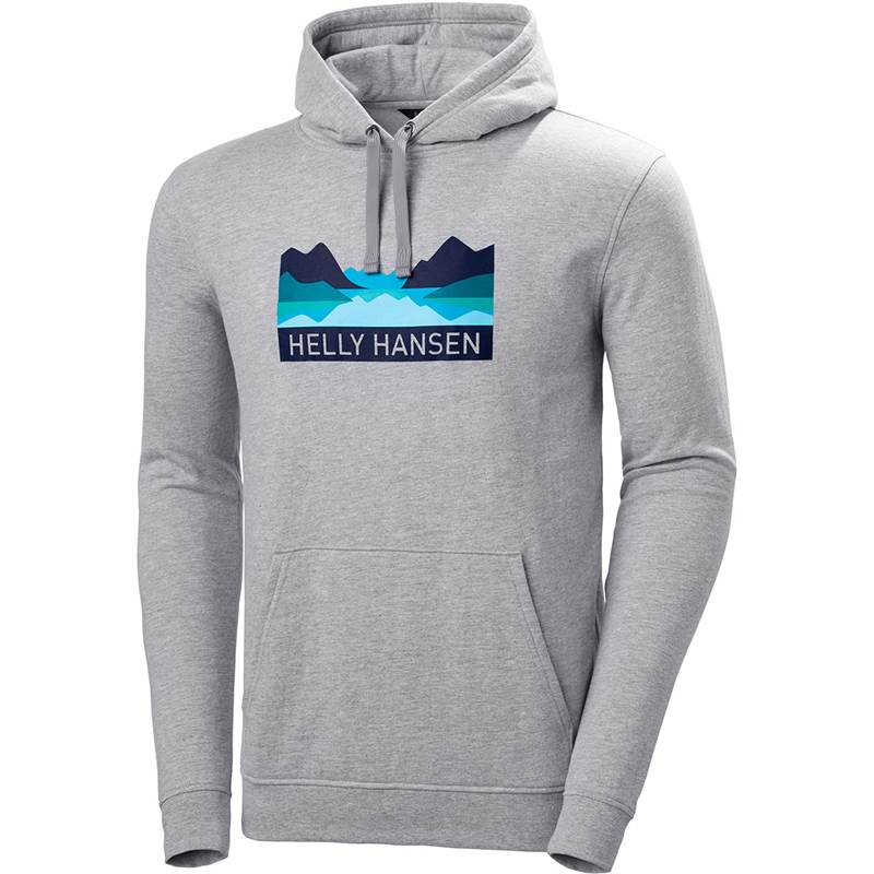 Helly Hansen Mens Nord Graphic Pull Over Hoodie-1