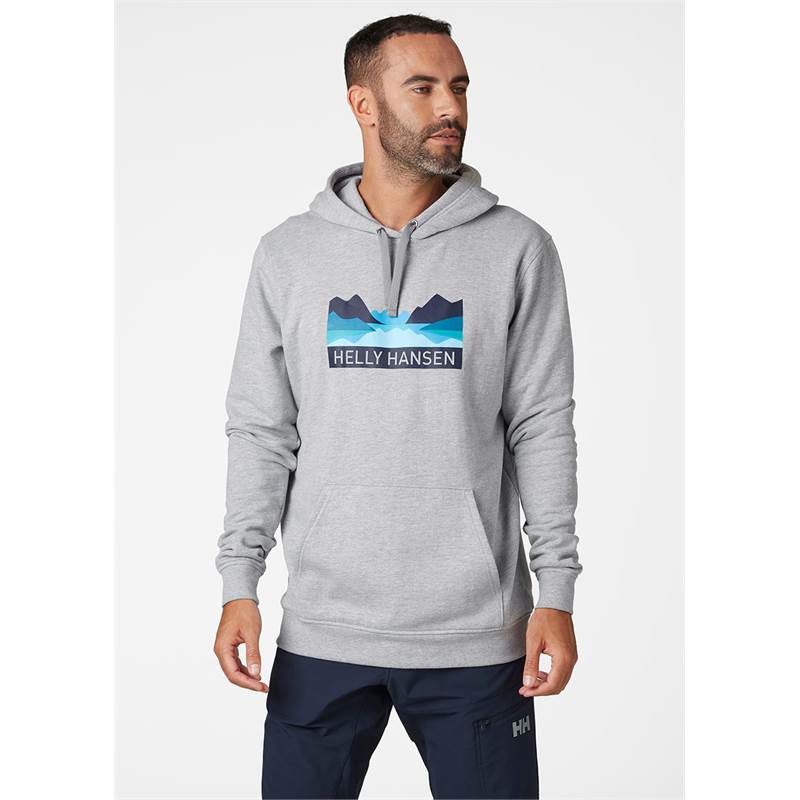 Helly Hansen Mens Nord Graphic Pull Over Hoodie-4