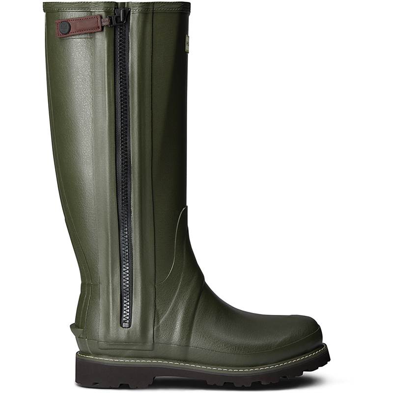 Hunter Mens Commando Full Zip Wellington Boots-2