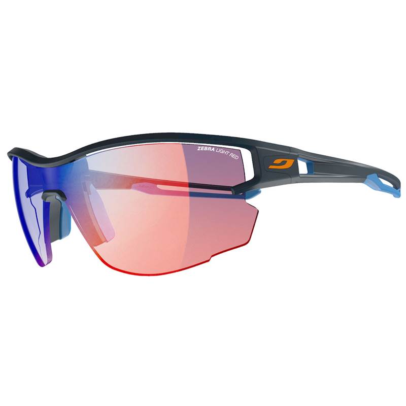 Julbo Aero Running Sunglasses with Zebra Light Red Lens-1