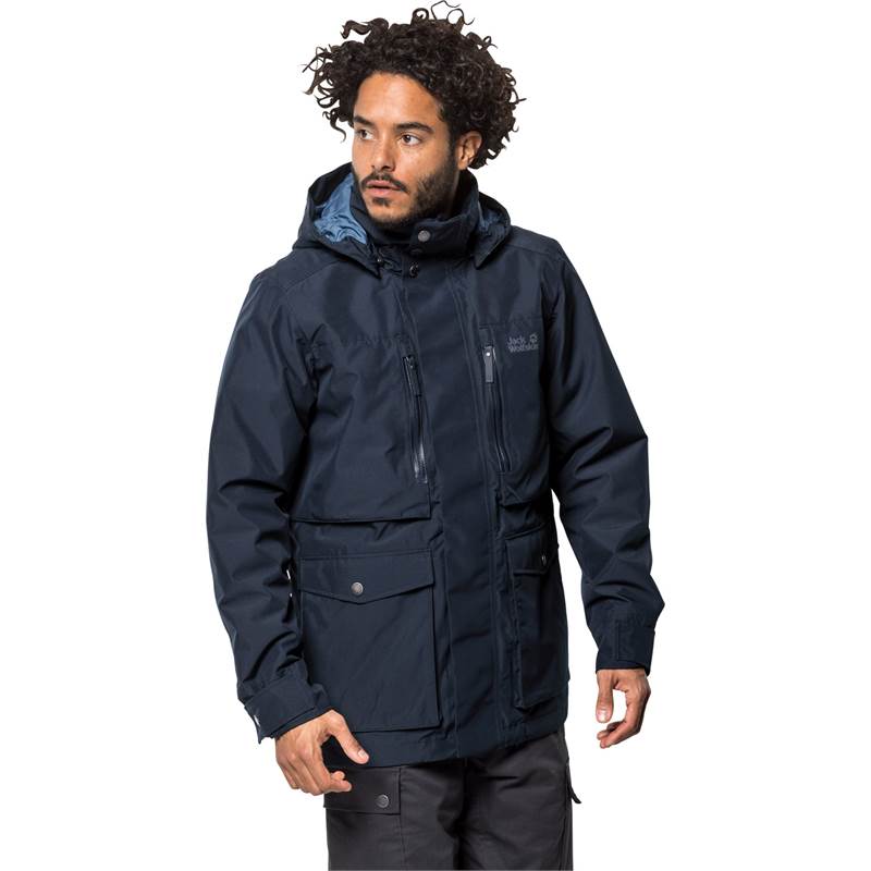 Jack Wolfskin Mens Bridgeport Bay Waterproof Jacket-2