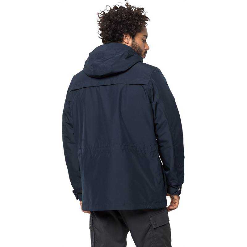Jack Wolfskin Mens Bridgeport Bay Waterproof Jacket-3