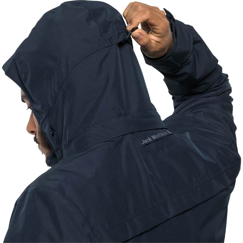 Jack Wolfskin Mens Bridgeport Bay Waterproof Jacket-5