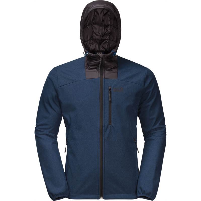 Jack Wolfskin Mens Sky Point Softshell Hoody-1