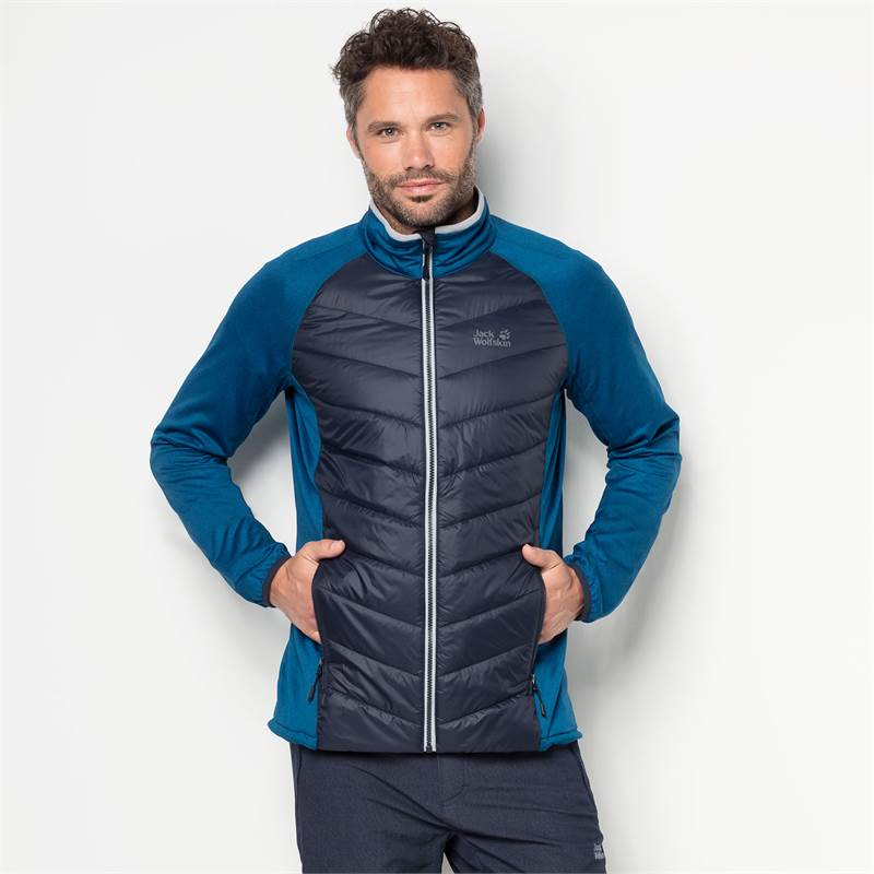 Jack Wolfskin Mens Sutherland Crossing Hybrid Jacket-2
