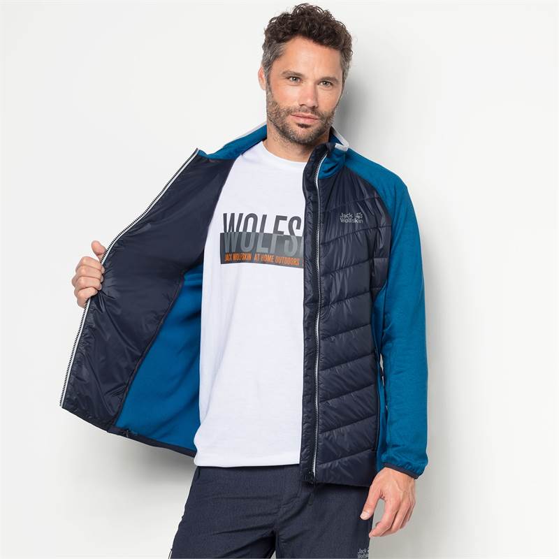 Jack Wolfskin Mens Sutherland Crossing Hybrid Jacket-5