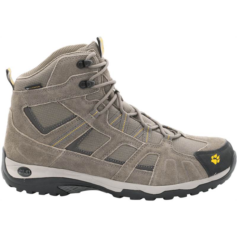jack wolfskin mens vojo 3 texapore mid waterproof hiking boots