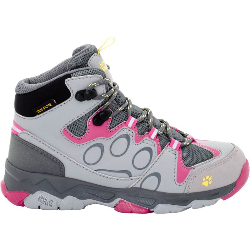 Jack Wolfskin Kids Mtn Attack 2 Texapore Mid Waterproof Hiking Boots-2