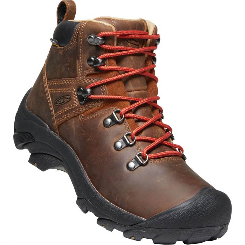 KEEN Womens Pyrenees Leather Waterproof Hiking Boots E-Outdoor