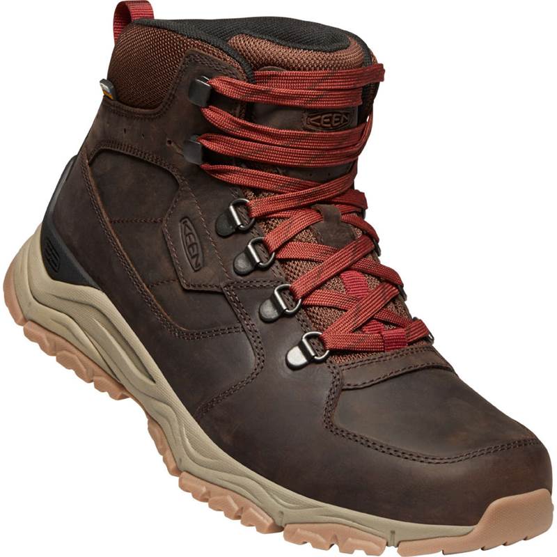 KEEN Mens Innate Leather Mid Waterproof Hiking Boots-1