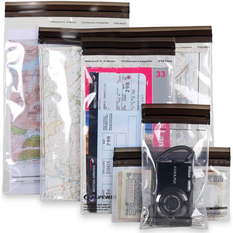 Lifeventure DriStore LocTop Valuables Bag Set-1
