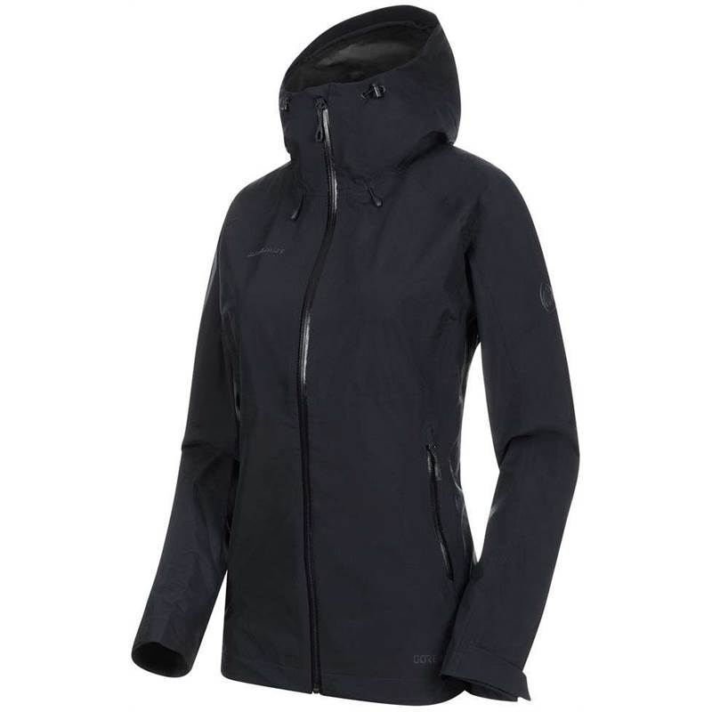 Mammut Womens Convey Tour Waterproof Hardshell Hooded Jacket-1