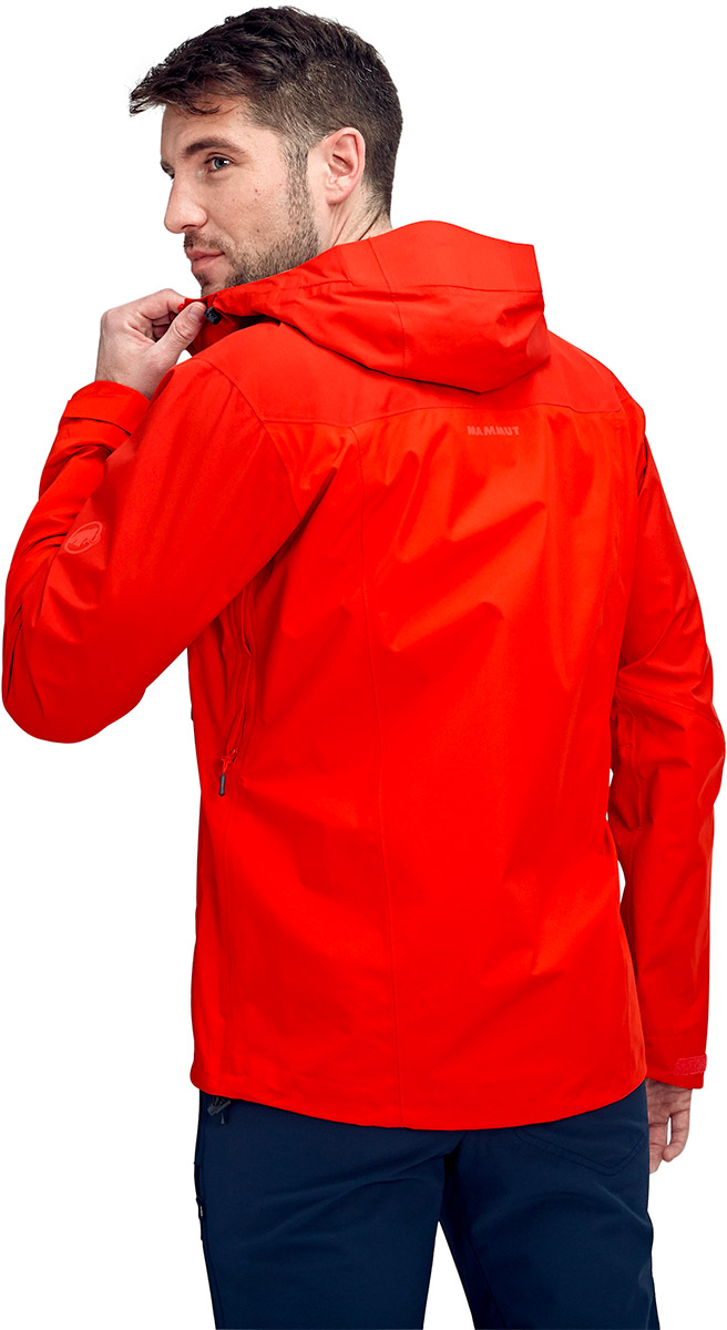 mammut convey in hooded jacket men