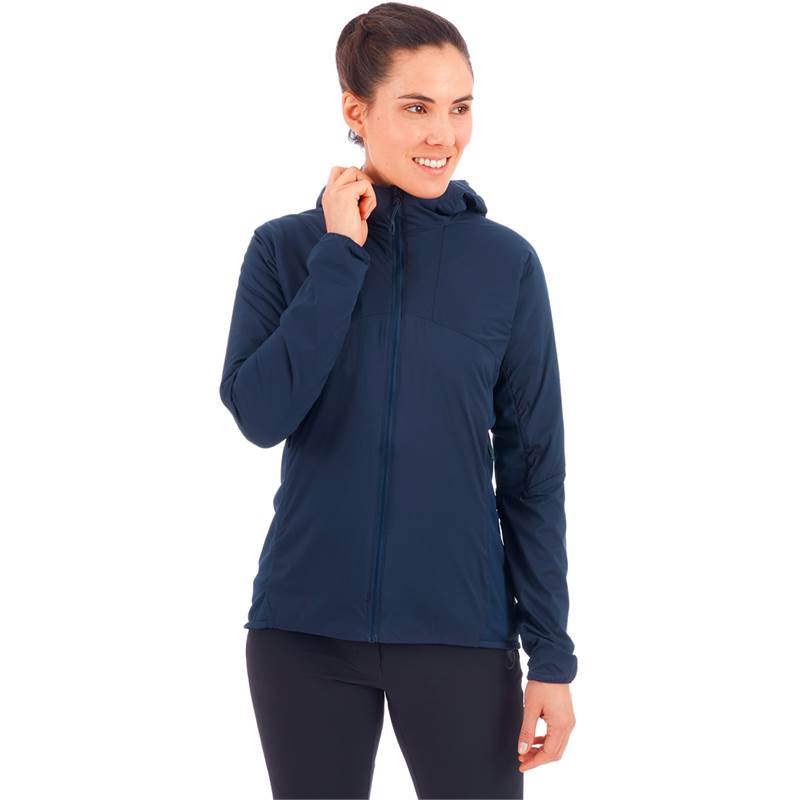 Mammut Womens Rime Light Flex Insulated Hooded Jacket-2