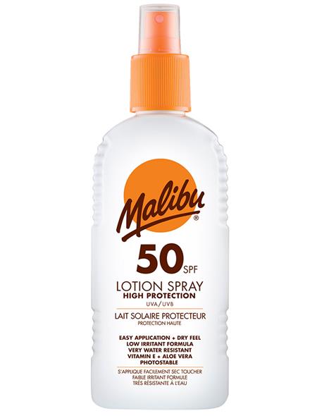 Malibu Sun Protection SPF 50 Lotion Spray