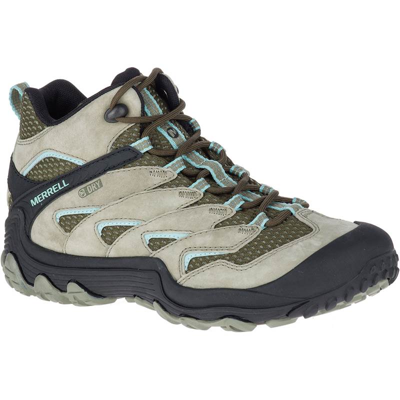 Merrell Chameleon 7 Limit Mid Womens Waterproof Hiking Boots-1