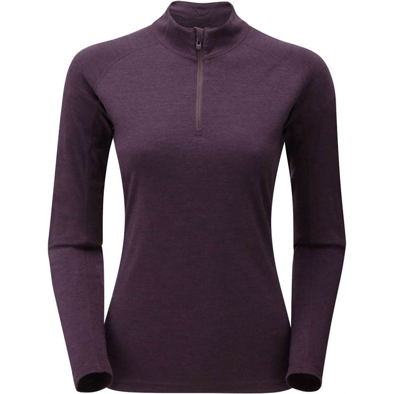 Montane Womens Primino 220 Zip Neck Baselayer Top-2