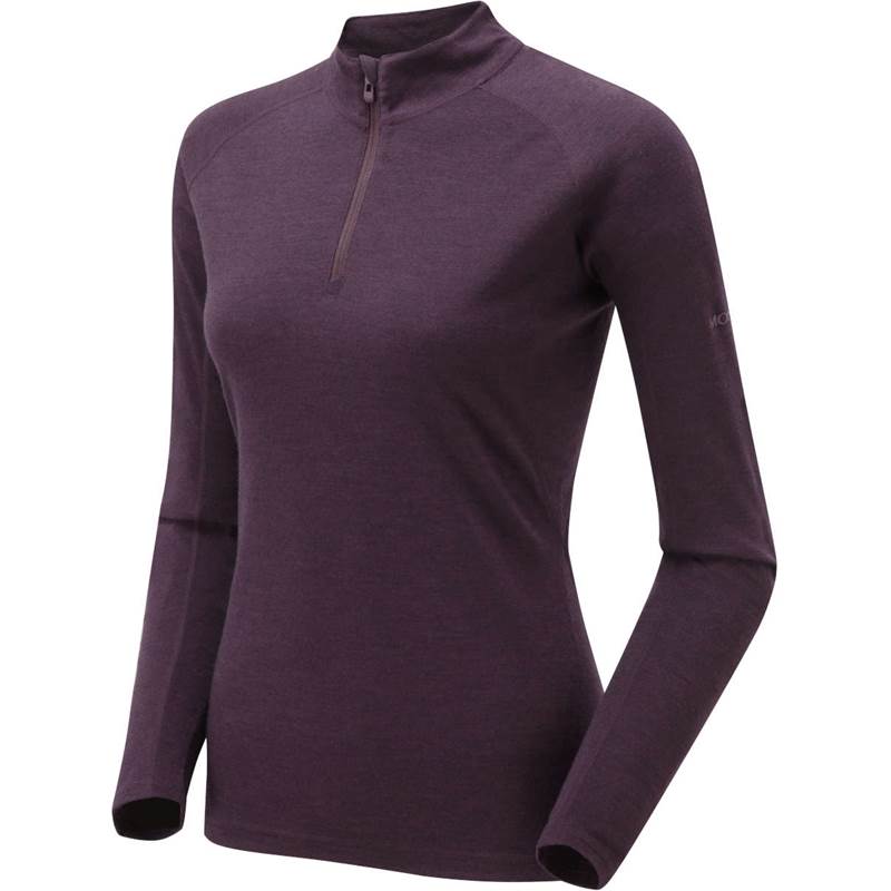 Montane Womens Primino 220 Zip Neck Baselayer Top-3