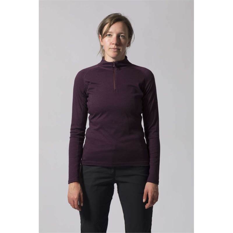 Montane Womens Primino 220 Zip Neck Baselayer Top-4