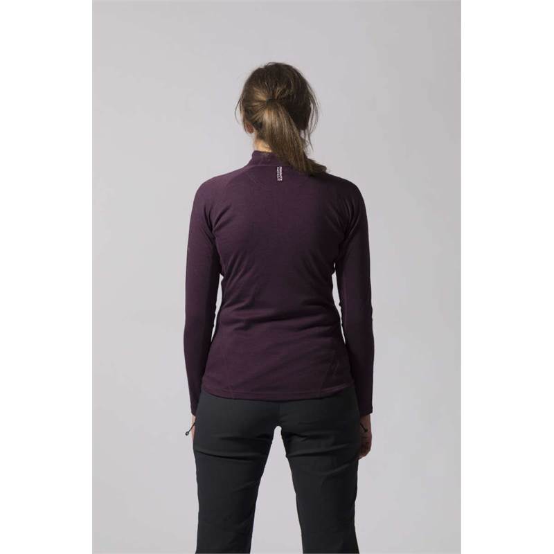Montane Womens Primino 220 Zip Neck Baselayer Top-5