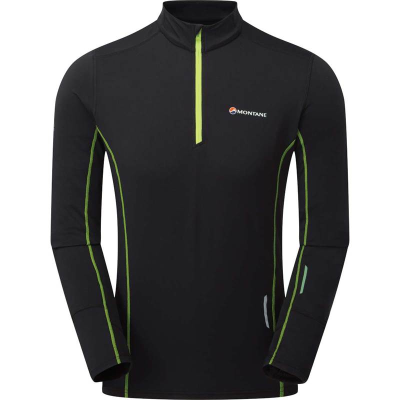 Montane Mens Dragon Pull-On Trail Running Mid-Layer Top-1