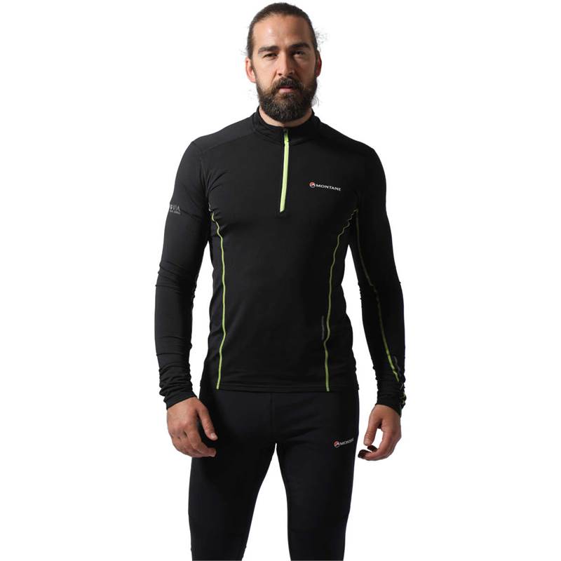 Montane Mens Dragon Pull-On Trail Running Mid-Layer Top-2