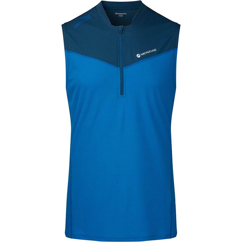 Montane Mens Dragon Zip Tank-1