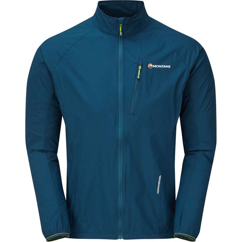 Montane Mens Featherlite Trail Running Windproof Jacket-2