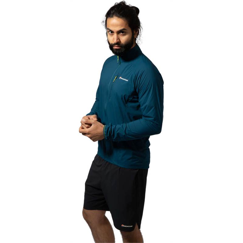 Montane Mens Featherlite Trail Running Windproof Jacket-3