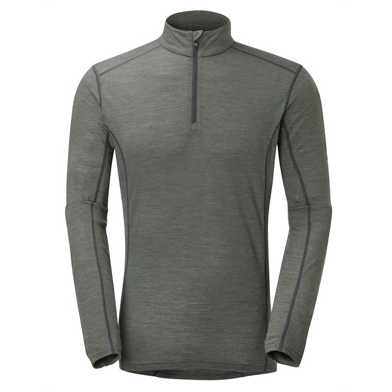 Montane Mens Primino 140g Zip Neck Merino Baselayer Top-1