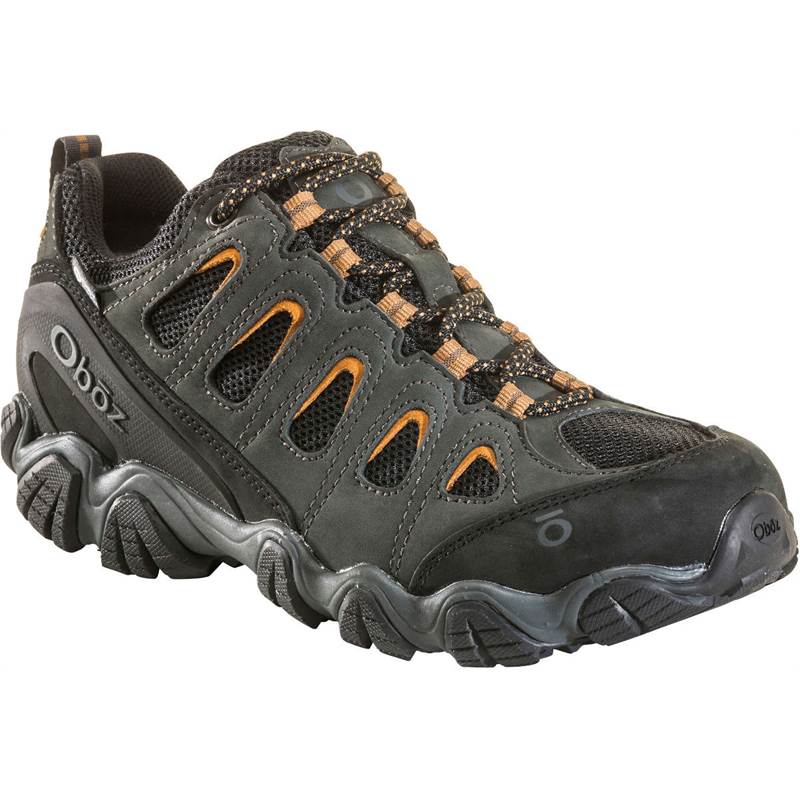 Oboz Mens Sawtooth II Low BDRY Wide Hiking Shoes-1