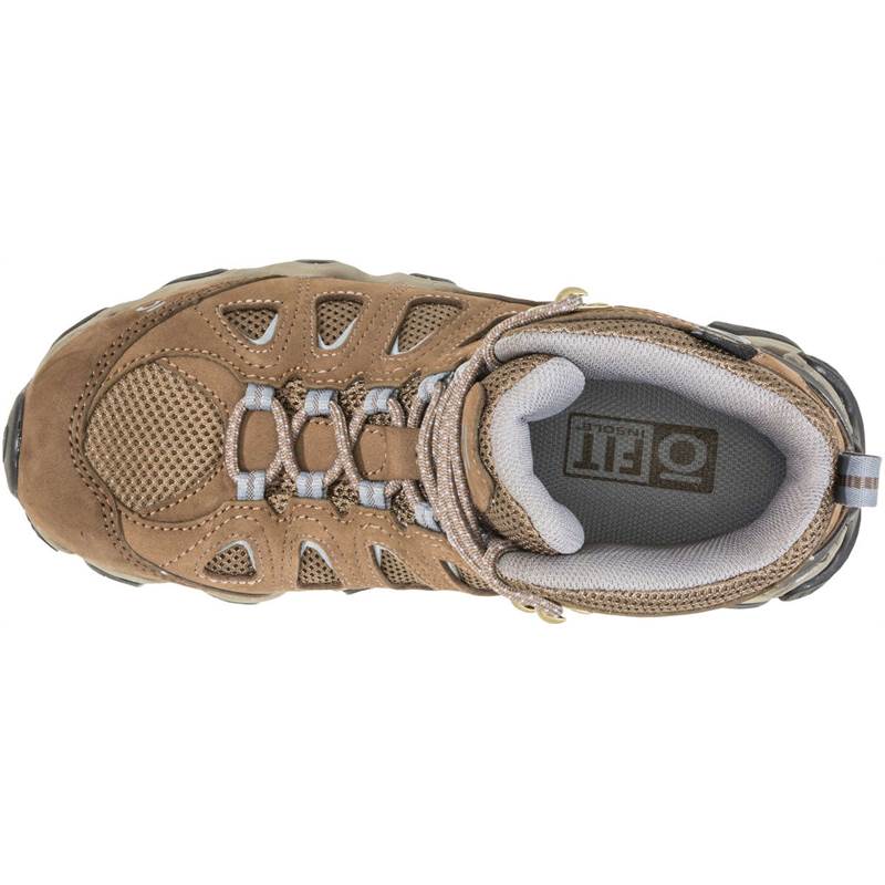 Oboz Womens Sawtooth II Mid BDRY Hiking Boots-3