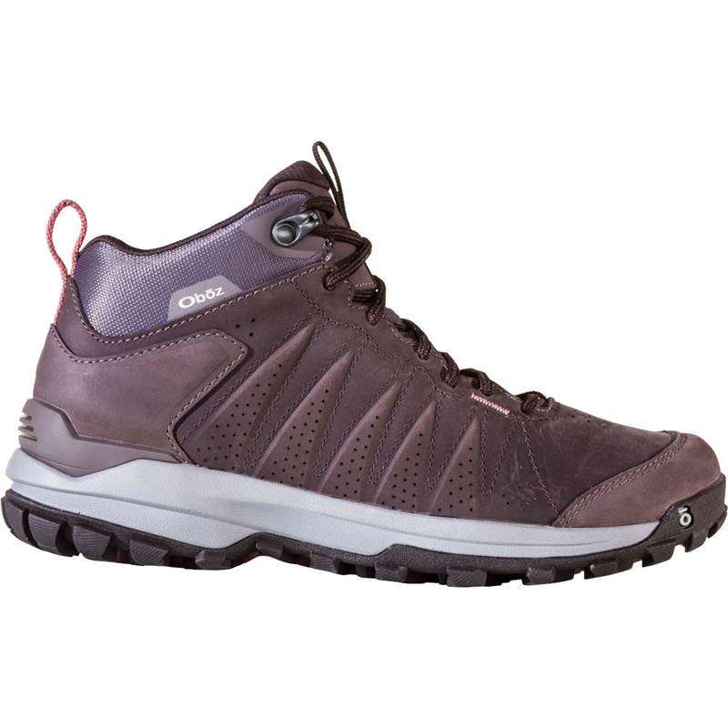 Oboz Womens Sypes Mid Leather BDRY Hiking Boots-3