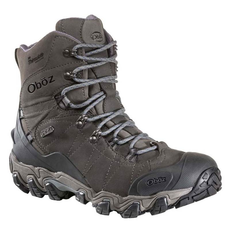 Oboz Mens Bridger 8 inch Insulated BDry Winter Walking Boots-2