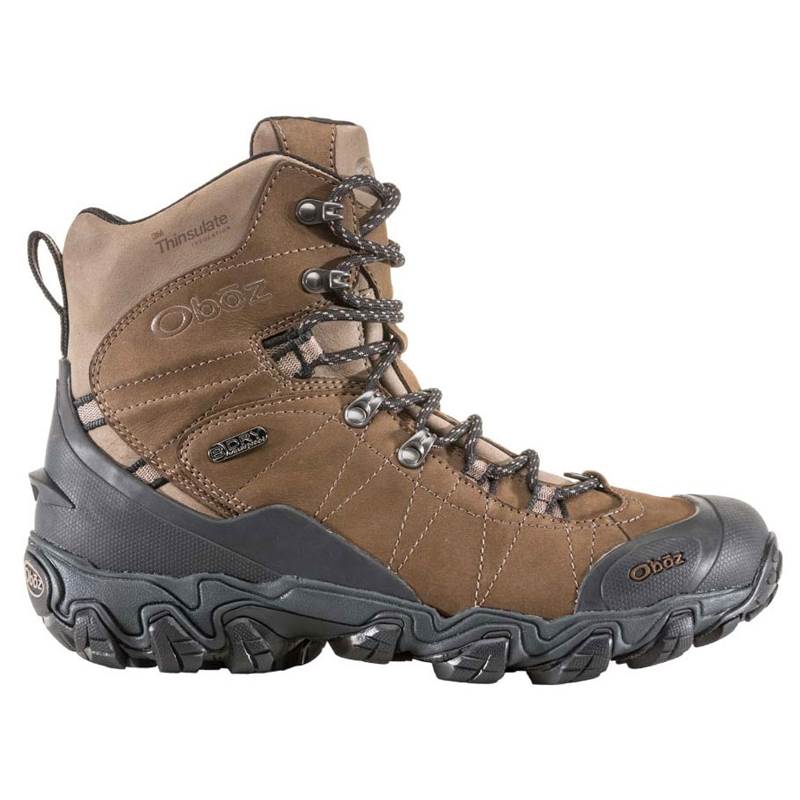 Oboz Mens Bridger 8 inch Insulated BDry Winter Walking Boots-5