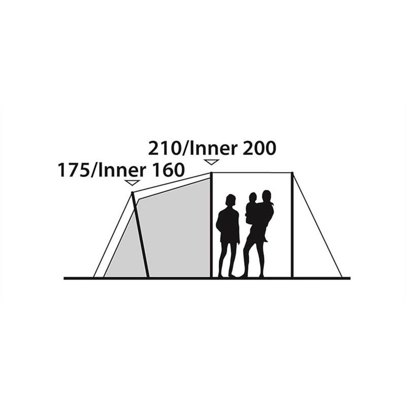 Outwell Reddick 5A 5 Person Air Tent-5