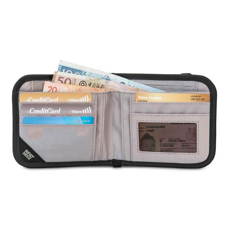 PacSafe RFIDsafe V100 Anti-Theft RFID Blocking Bi-Fold Wallet-2