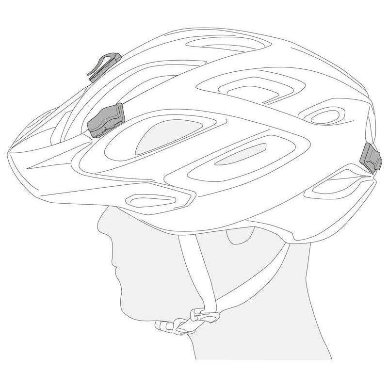Petzl Uni Adapt Helmet Headtorch Clips-2