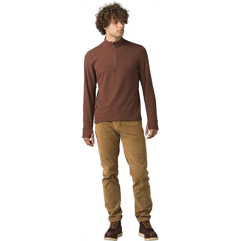 Prana Mens Altitude Tracker 1/4 Zip Top-4