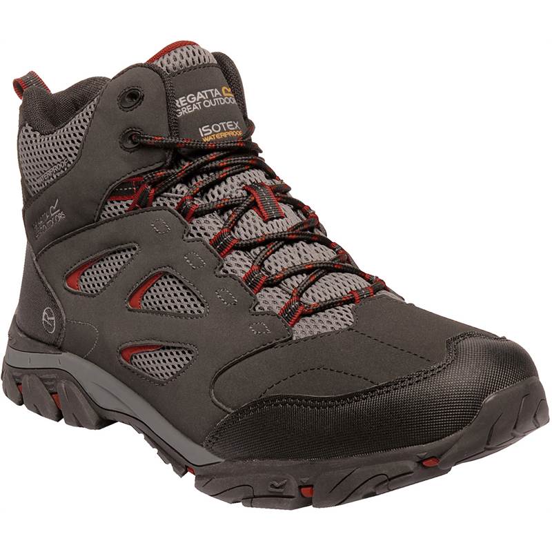 Regatta Mens Holcombe IEP Mid Walking Boots-2