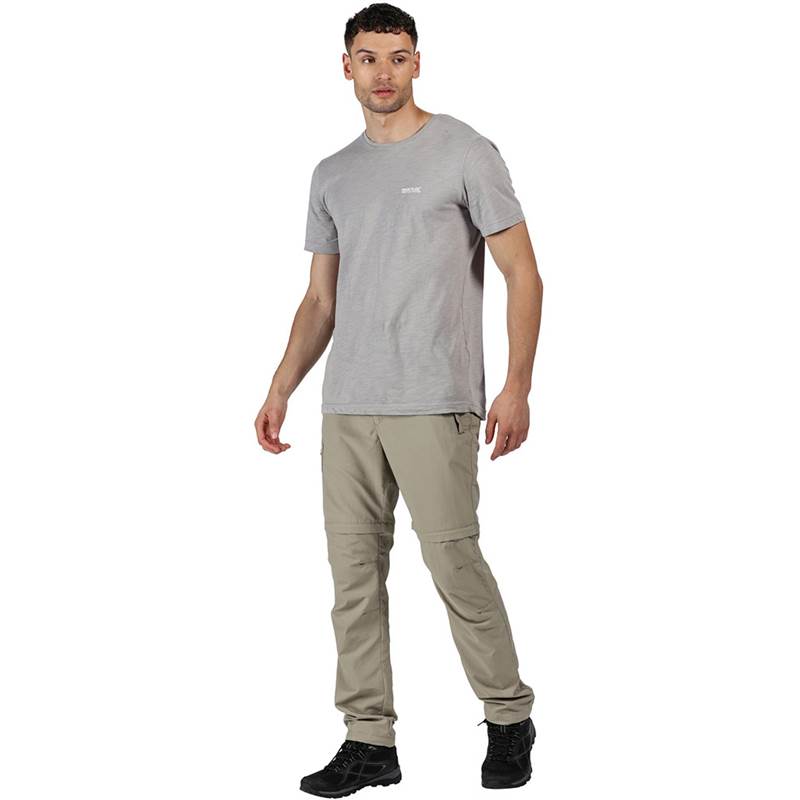 Regatta Mens Leesville II Zip Off Trousers - Long Leg-3