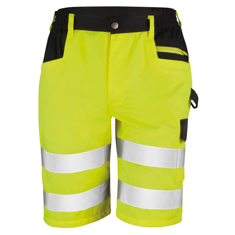 Result Unisex Safety Cargo Shorts R328X-1