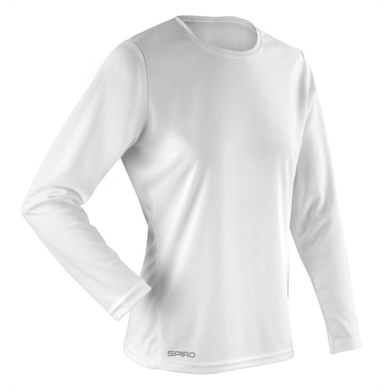 Spiro Womens Quick Dry Long Sleeve T-Shirt S254F-4
