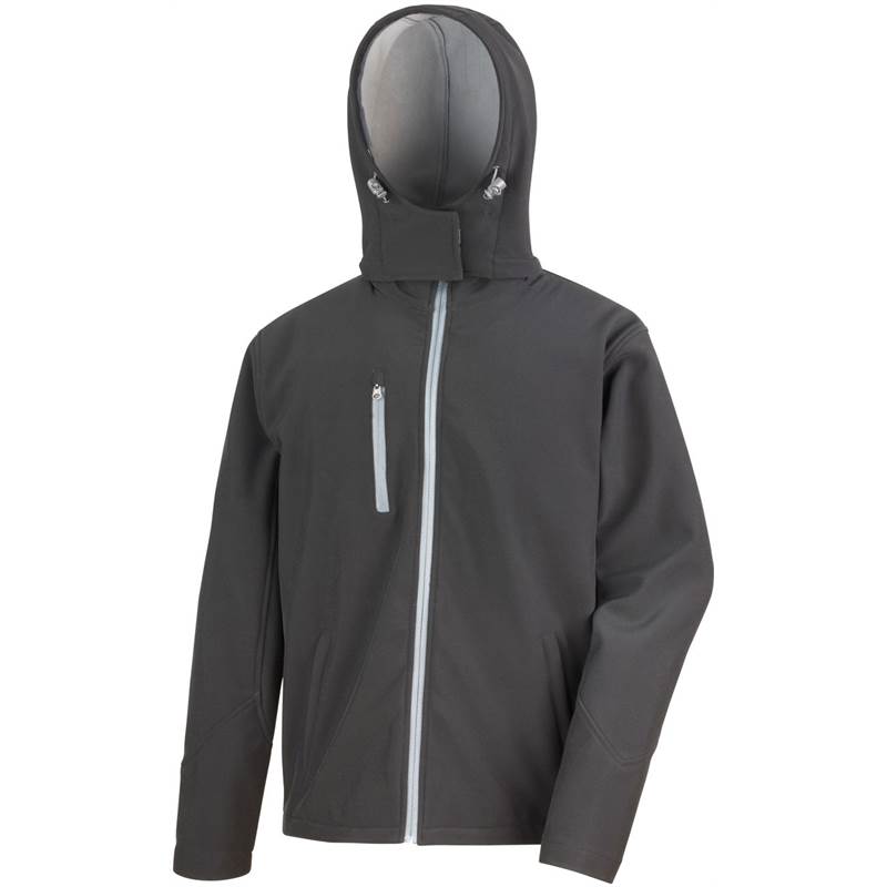 Result Mens TX Performance Hooded Softshell Jacket R230M-1