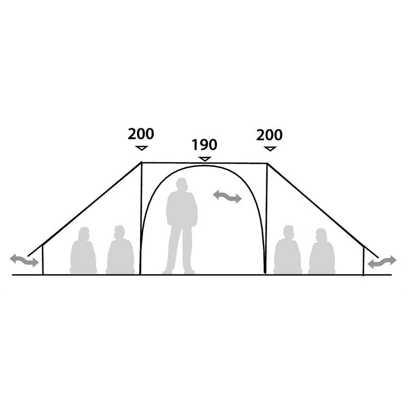Robens Trapper Twin 4-Person Tent-2