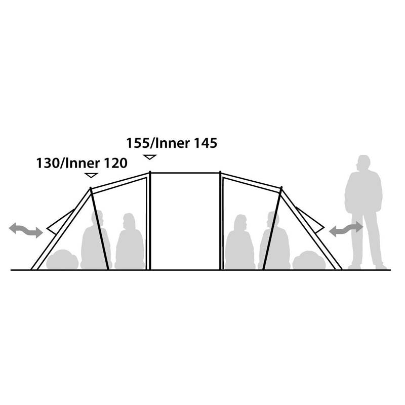 Robens Green Castle 6-People Tent-2
