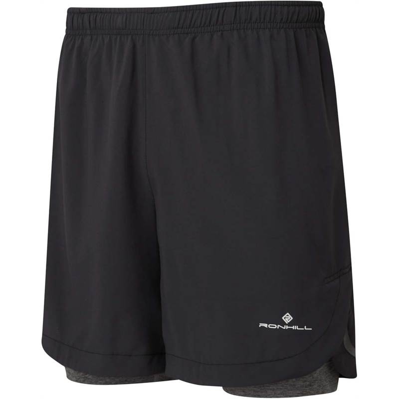 Ronhill Mens Momentum Twin 7 Inch Running Shorts-1