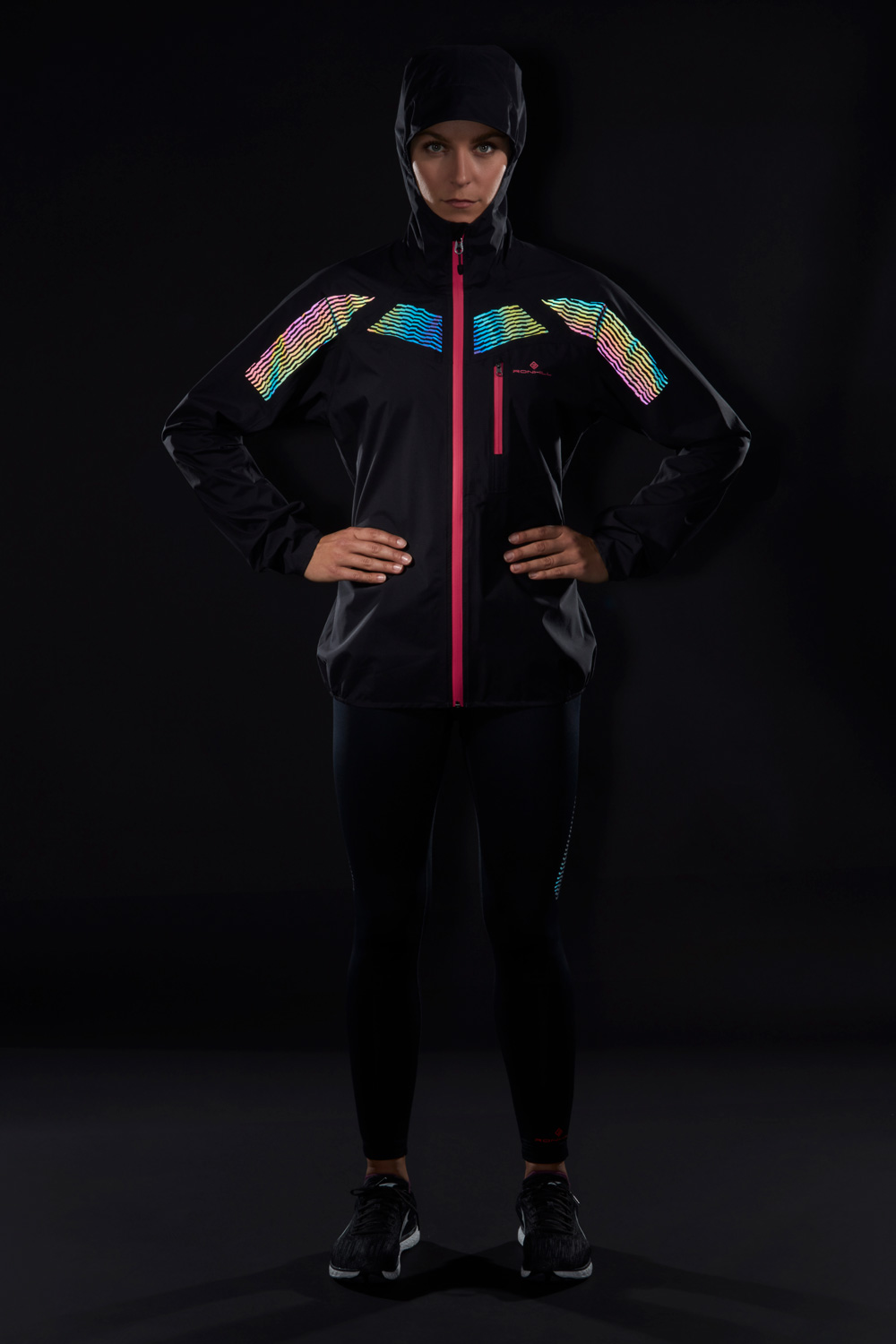 Ronhill Womens Infinity Nightfall Waterproof Running Jacket E Outdoor