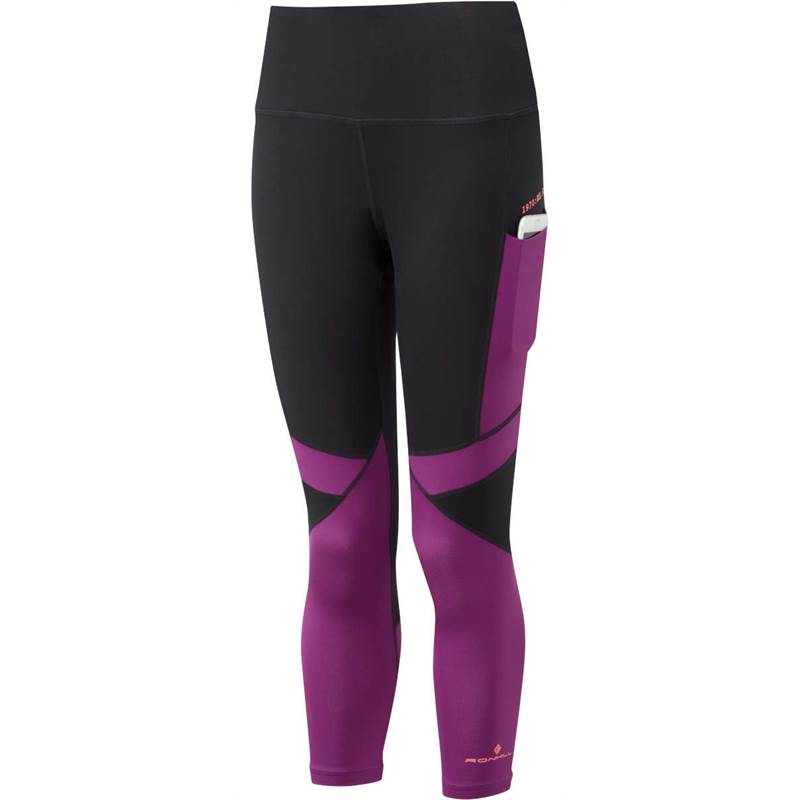 Ronhill Womens Stride Revive Crop Running Tights-1